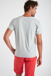T-shirt gris chiné en coton - Eté Indien YANNINDI DICTIO