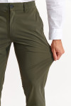 Pantalon stretch kaki - SERGE LESCADA