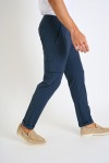 Pantalon bleu stretch CONOR LESCADA
