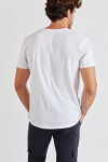 T-shirt blanc avec broderie Yann Lobster