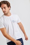 T-shirt Blanc Yannpap Dictio