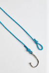 Bracelet Corde Turquoise - HAMEÇON BRACELET 