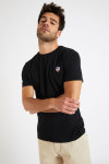 T-shirt manches courtes Noir écusson TSMC UNICALA