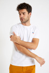 T-shirt manches courtes Blanc écusson TSMC UNI