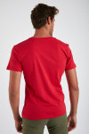 T-shirt manches courtes Rouge écusson TSMC UNICALA