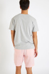 T-shirt gris en coton - Palmier YANNPALM DICTIO