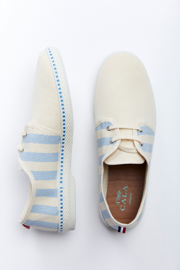 Espadrilles classiques écusson logotypé 1789 Cala pour homme en coloris Bleu Homme Chaussures Chaussures à enfiler Espadrilles et sandales 