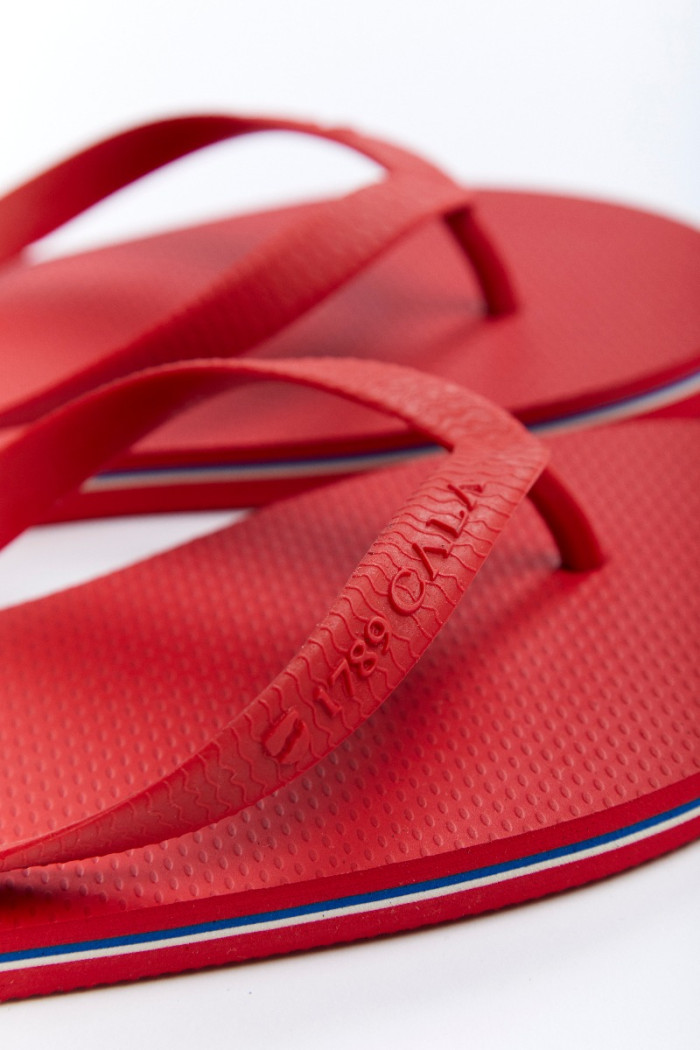 Tongs rouges TONG FRENCH