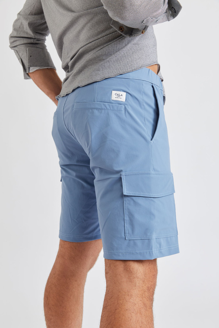 Bermuda stretch bleu ciel FABIO LESCADA