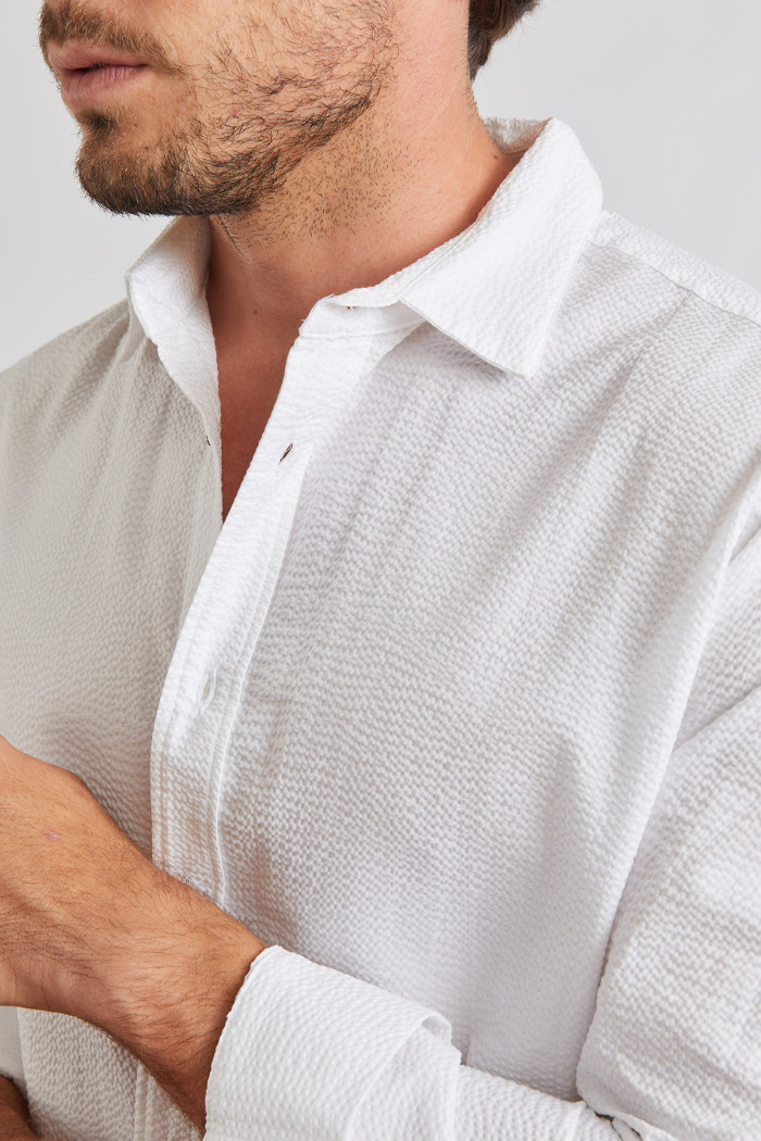 Chemise blanche Alain Savone