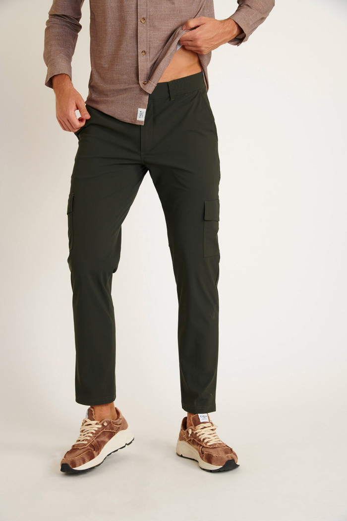 Pantalon cargo vert CONOR EVOLUTION