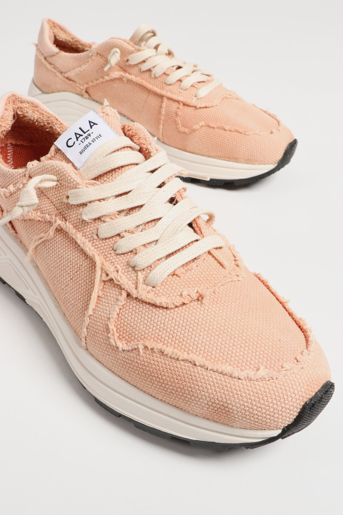 Sneakers rose corail NINO AVELLINO