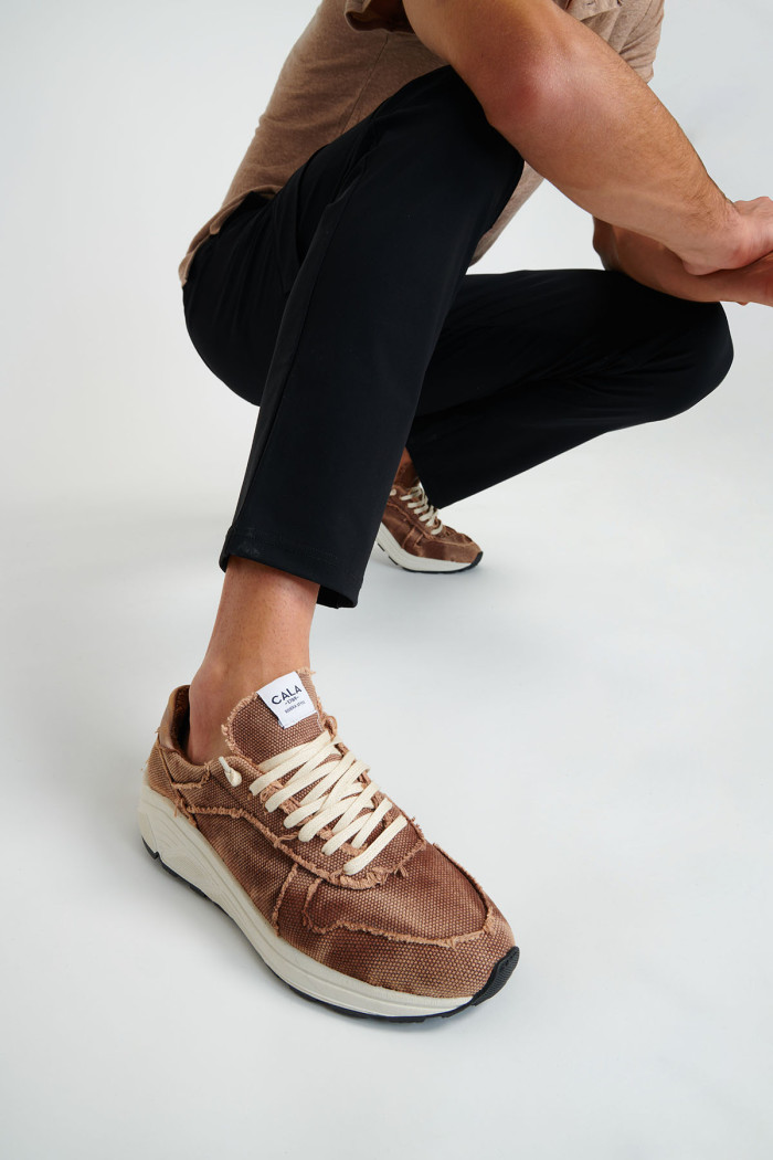 Baskets homme marron NINO AVELLINO