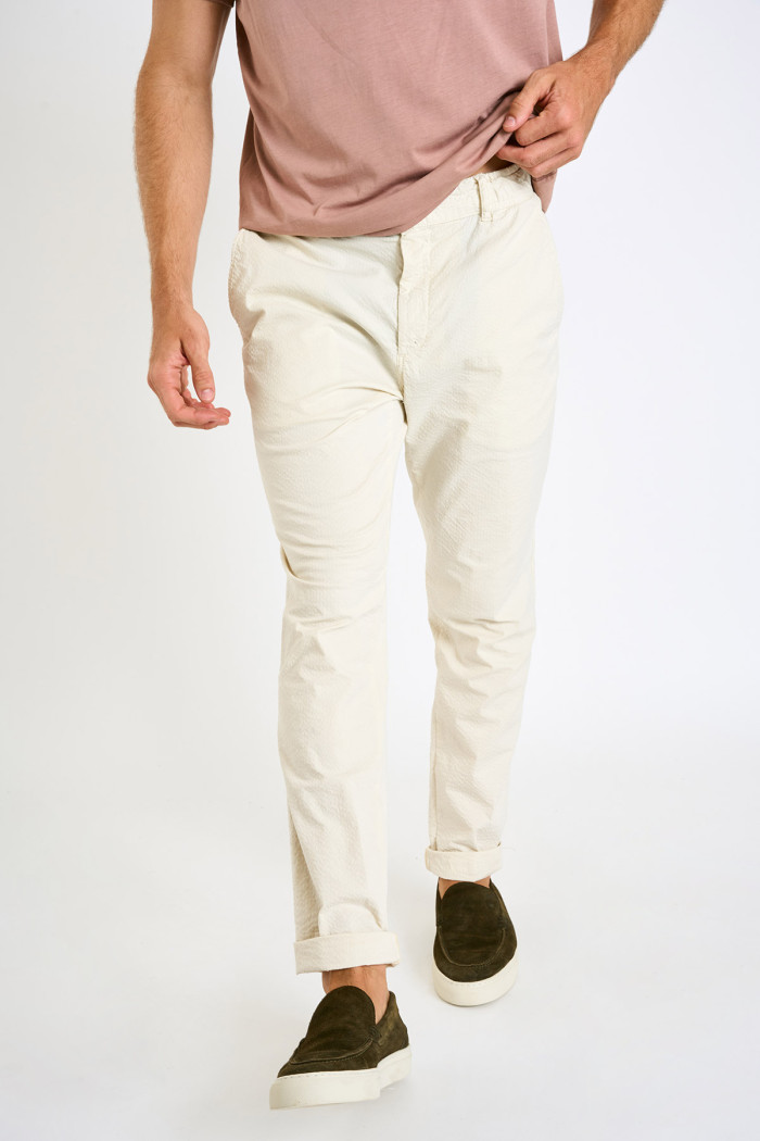 Pantalon chino naturel ARNO BORMIO