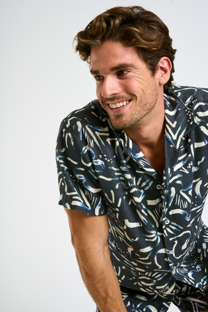 Chemise bleu STEFANO VENETO