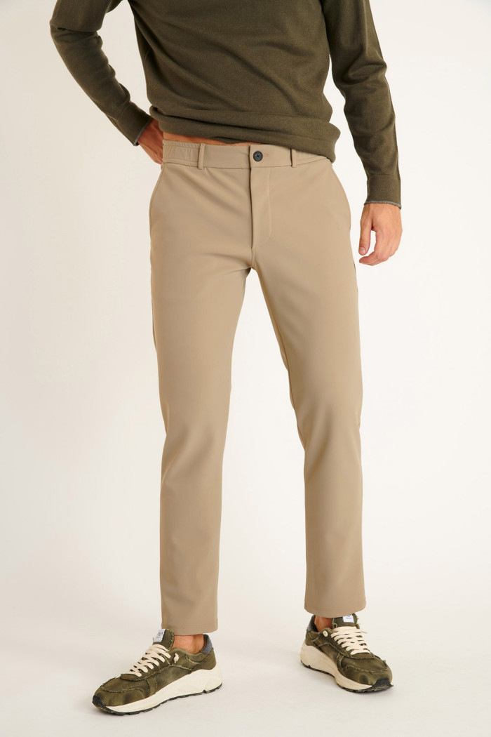 Pantalon beige SERGE MEGEVE