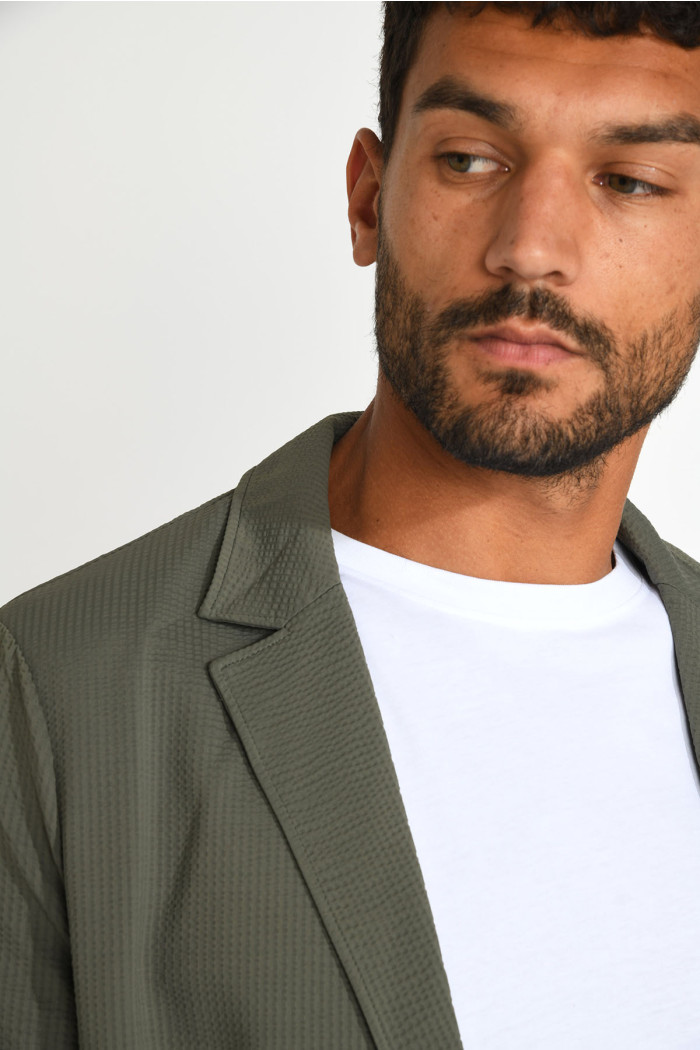 Veste de costume kaki technique NIKO TRIESTE