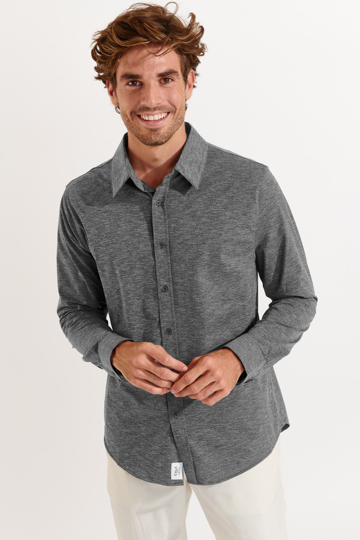 Chemise gris anthracite ALAIN ORSINI