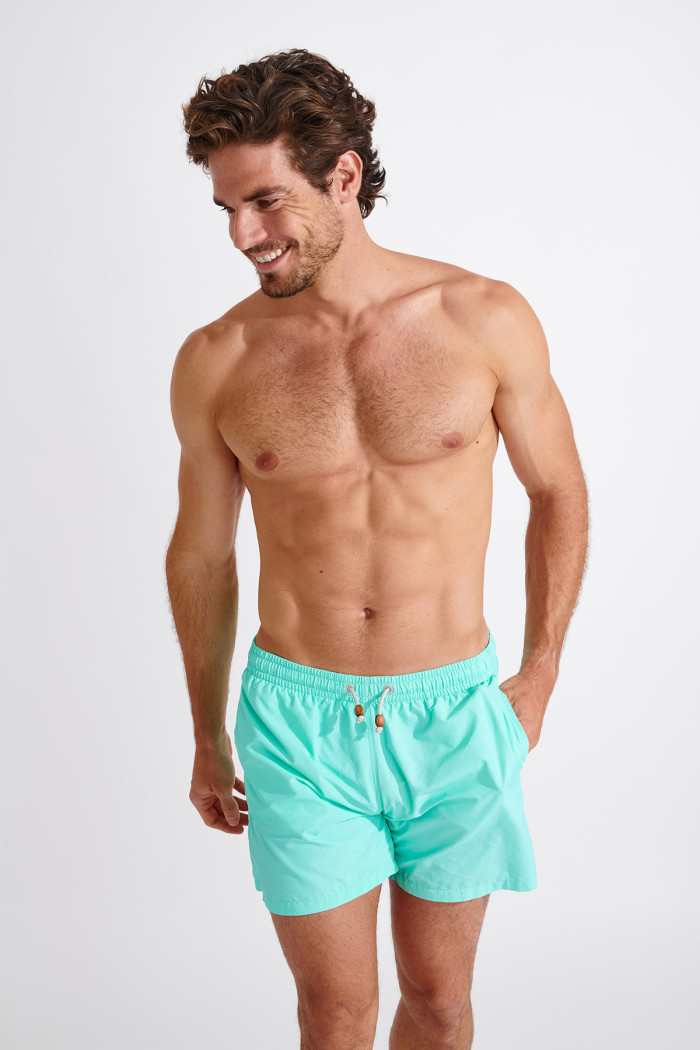 Short de bain vert d'eau SWIMSHORT SANTO