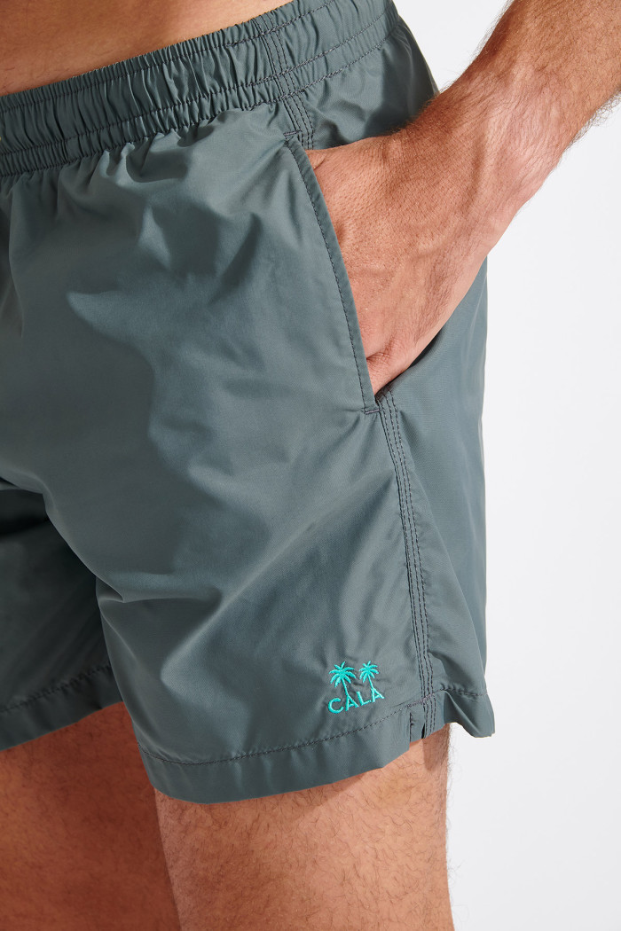 Short de bain kaki SWIMSHORT SANTO