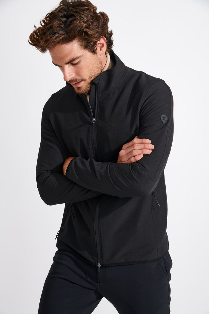 Blouson noir JULIANO SONCINO