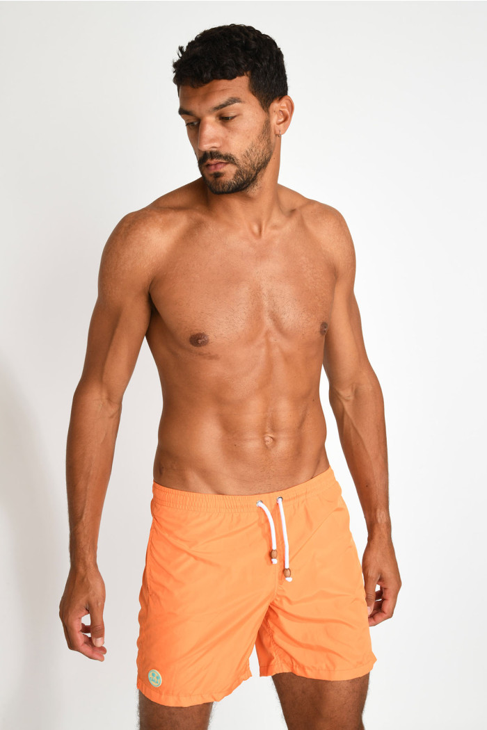 Short de bain orange EMILIO ASTI