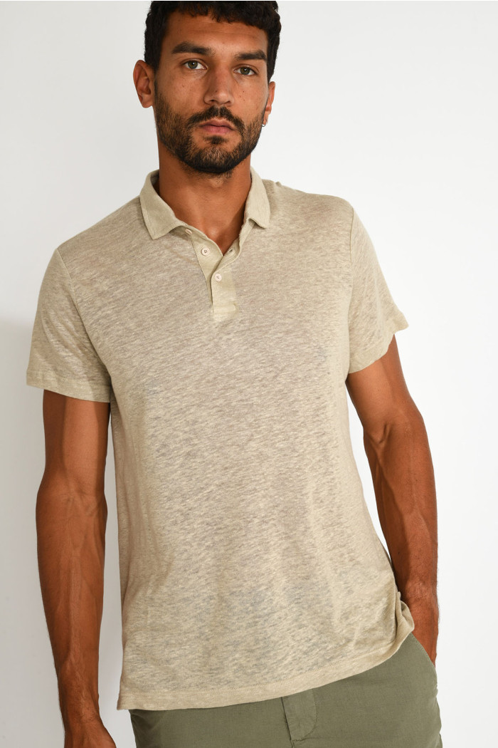 Polo FRANCOIS LIN beige