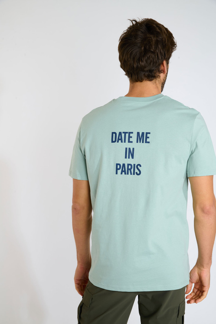 T-shirt amande MORGAN DATE ME IN PARIS