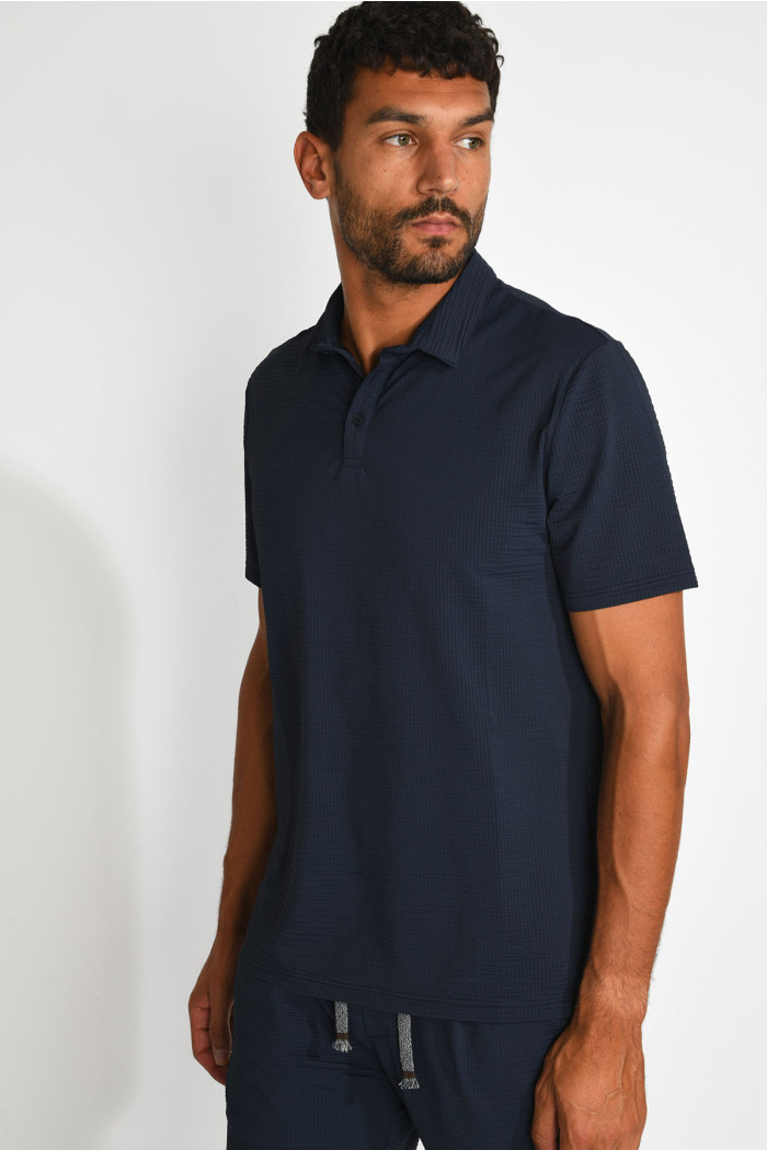 Polo bleu marine VASCO TRIESTE
