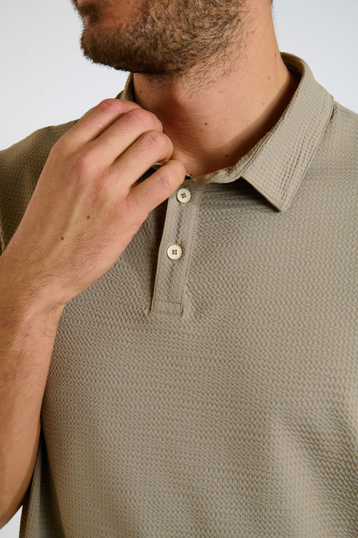 Polo technique beige VASCO TRIESTE