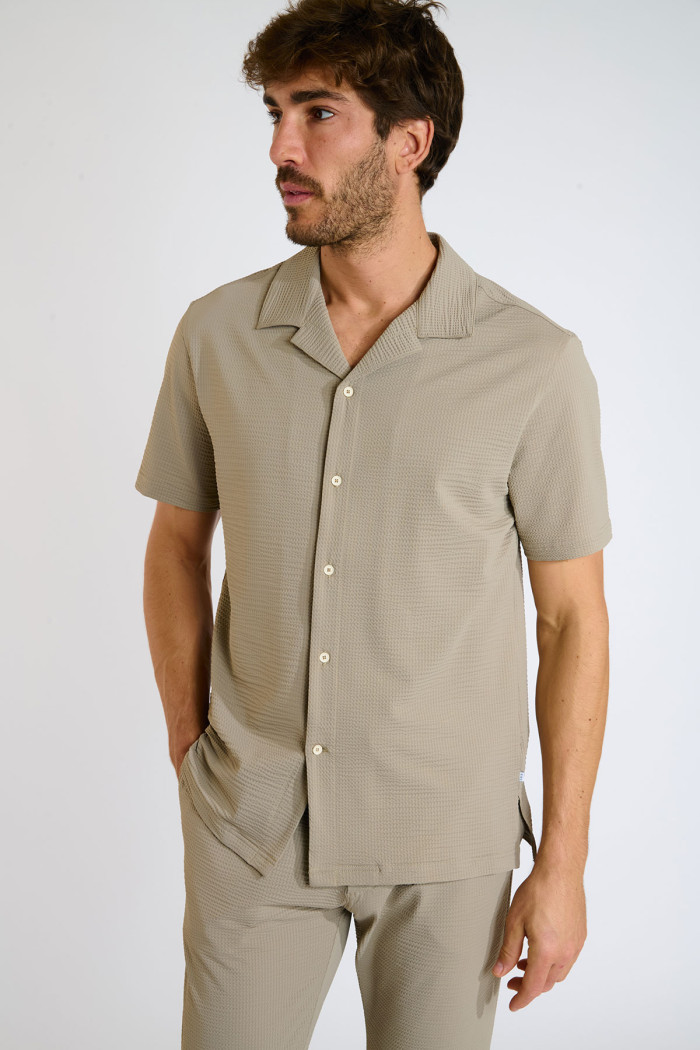 Chemise beige ALEX TRIESTE