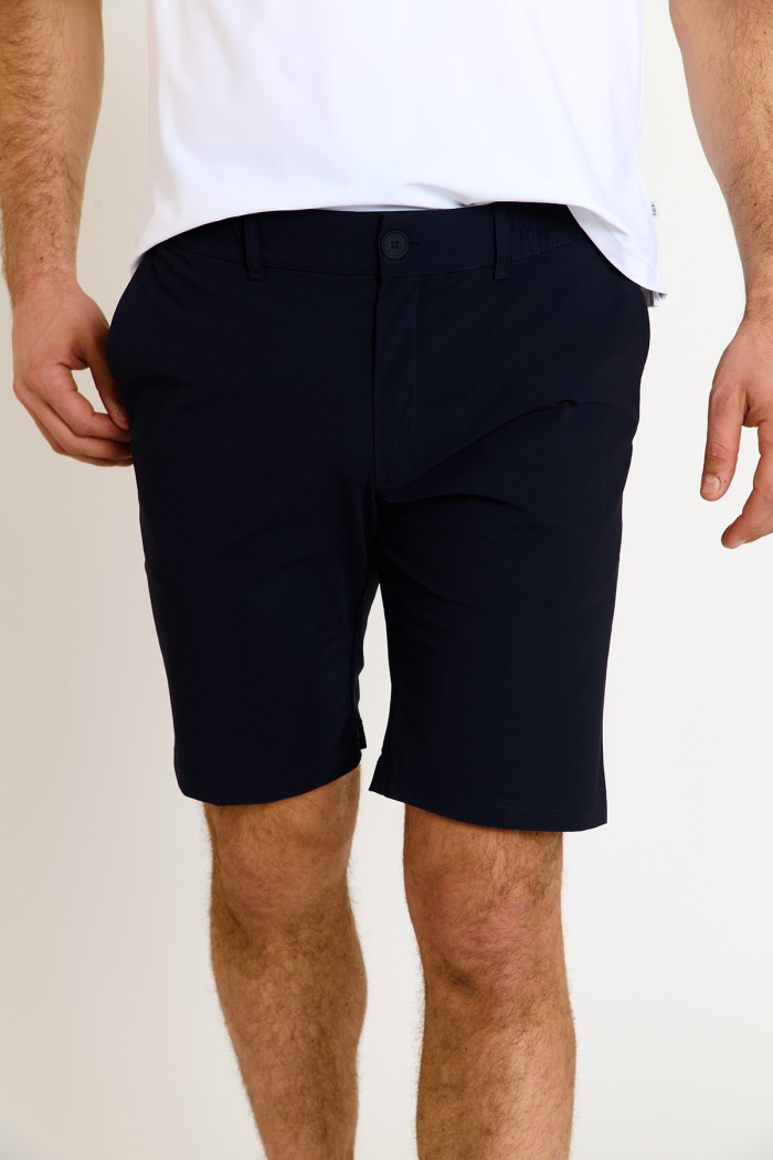 Short bleu marine GIORGIO LESCADA