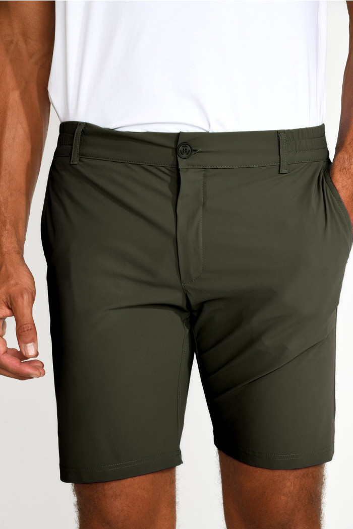 Short kaki GIORGIO LESCADA