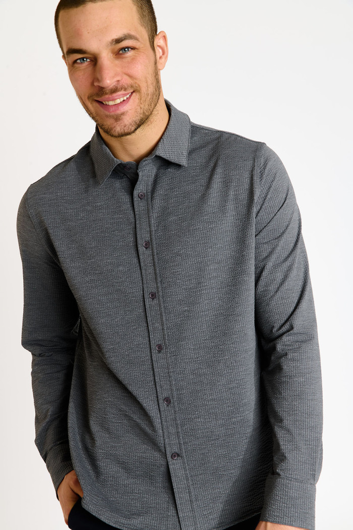 Chemise technique gris JEAN TRIESTE