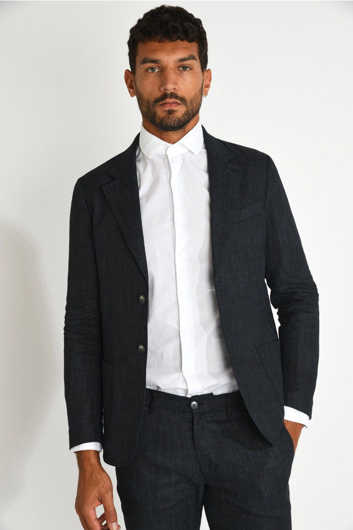 Veste de costume gris MAURO NAVELLI