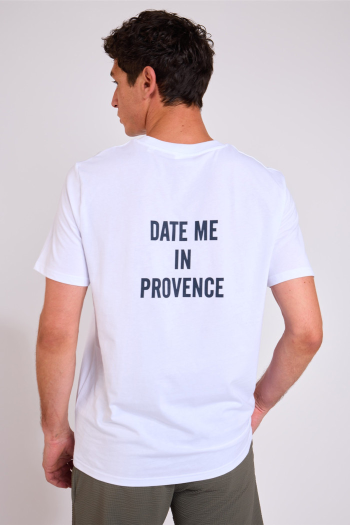 T-shirt blanc MORGAN DATE ME IN PROVENCE