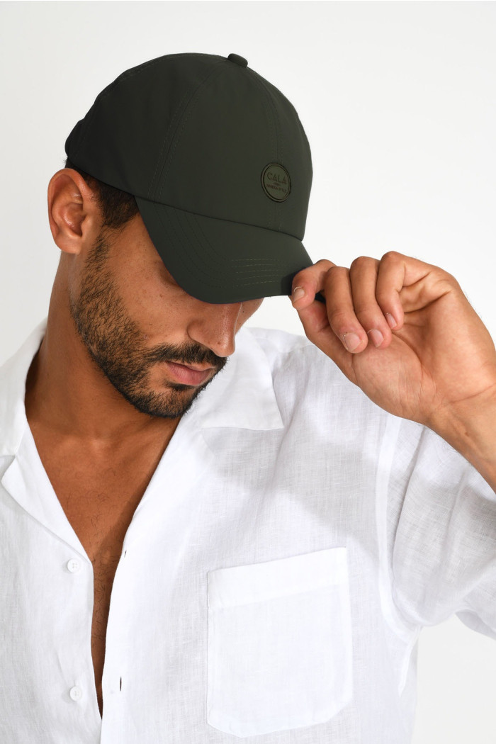 Casquette kaki SILVANO LESCADA