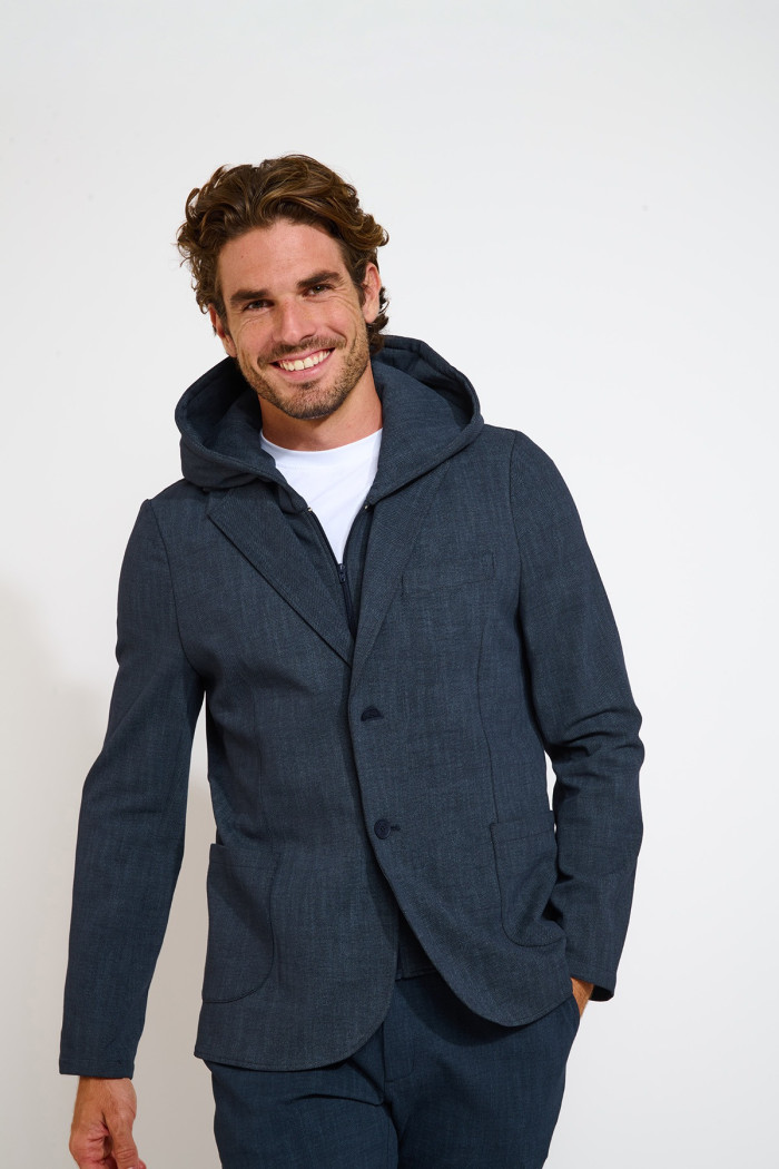Veste amovible bleu marine EDDY TREMEZZO