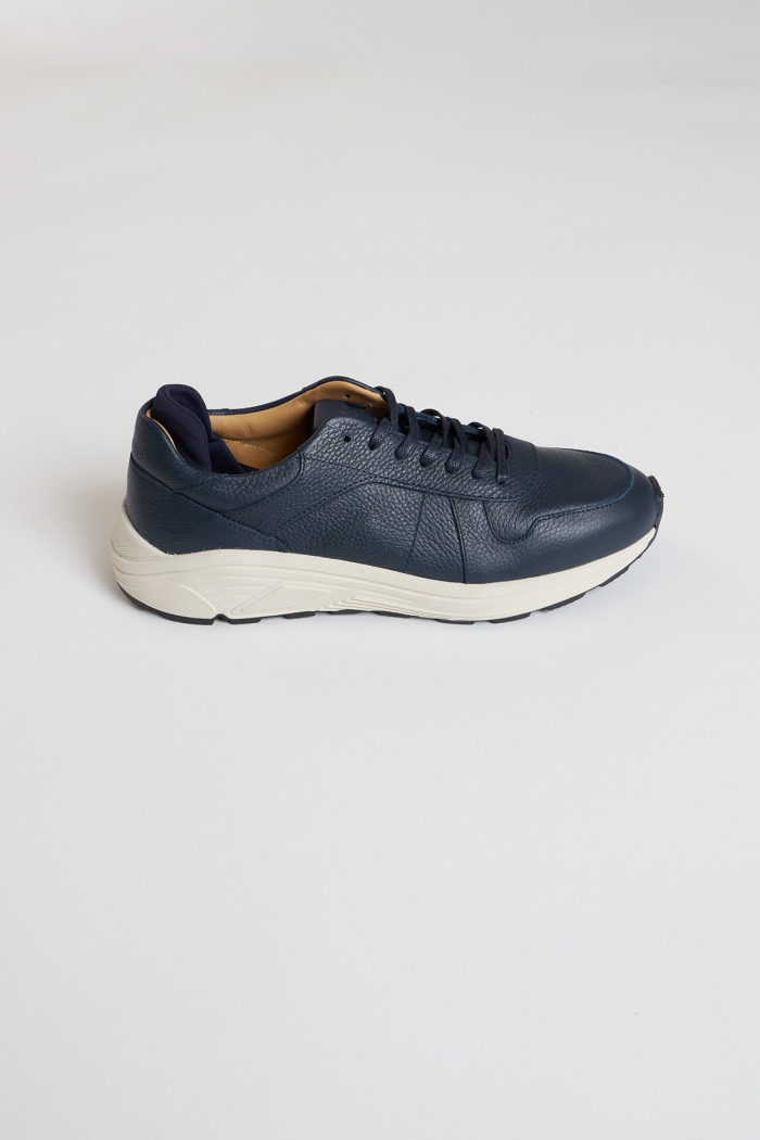 Sneakers bleu marine EMILIEN LIMBARA