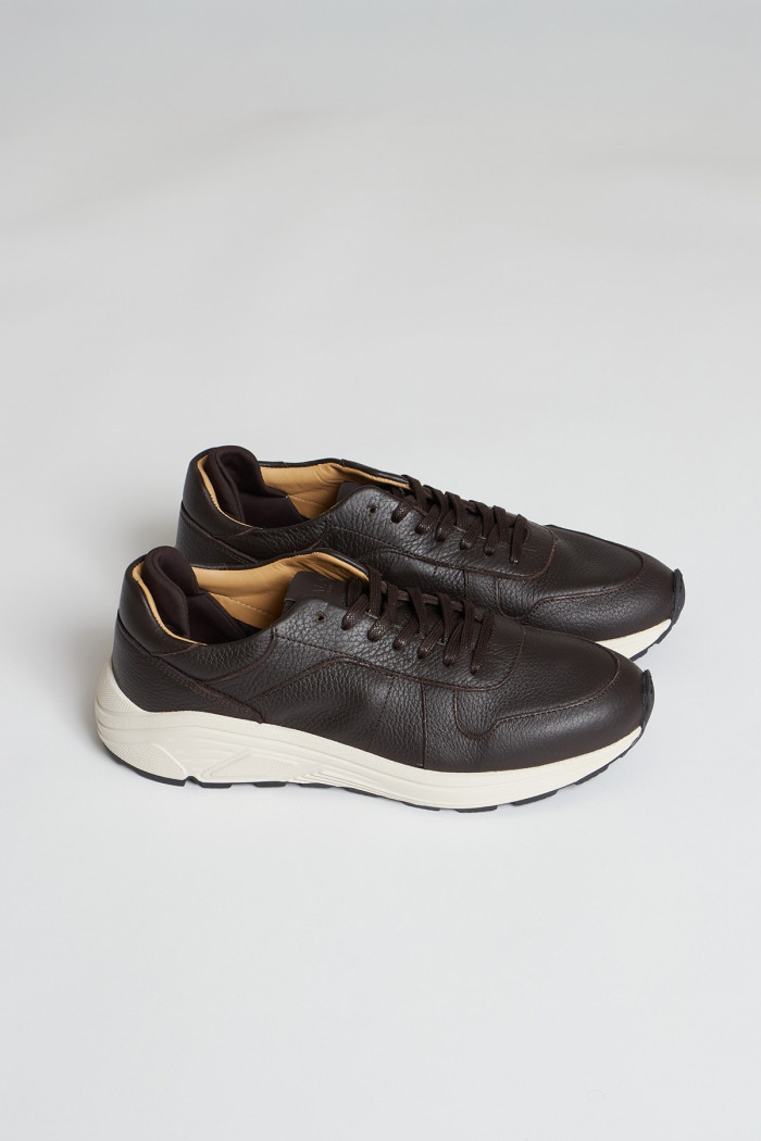 Sneakers marron EMILIEN LIMBARA