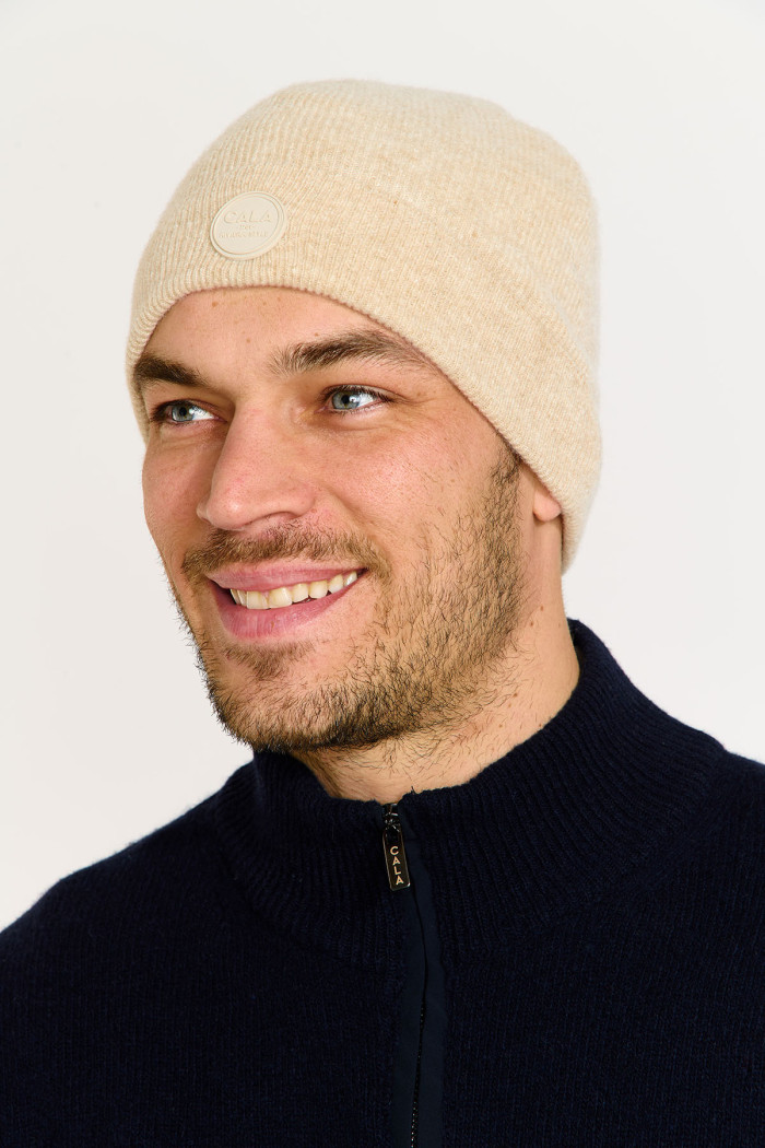 Bonnet Beige Homme MAEL MONZA