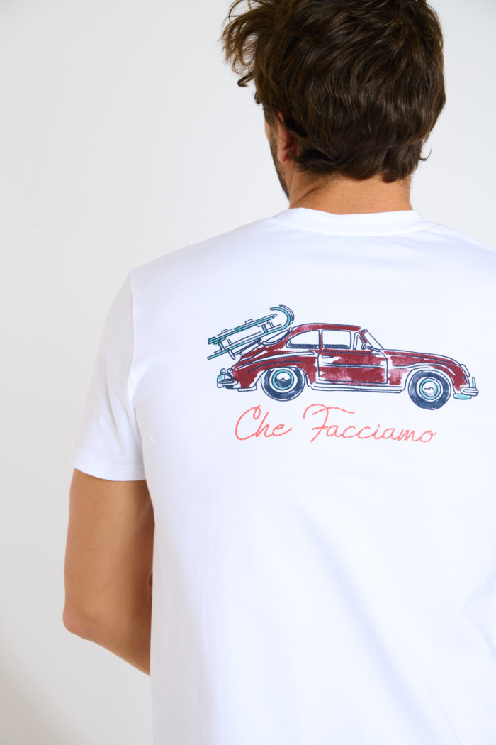 Tshirt blanc THEOAMO CASTELLET