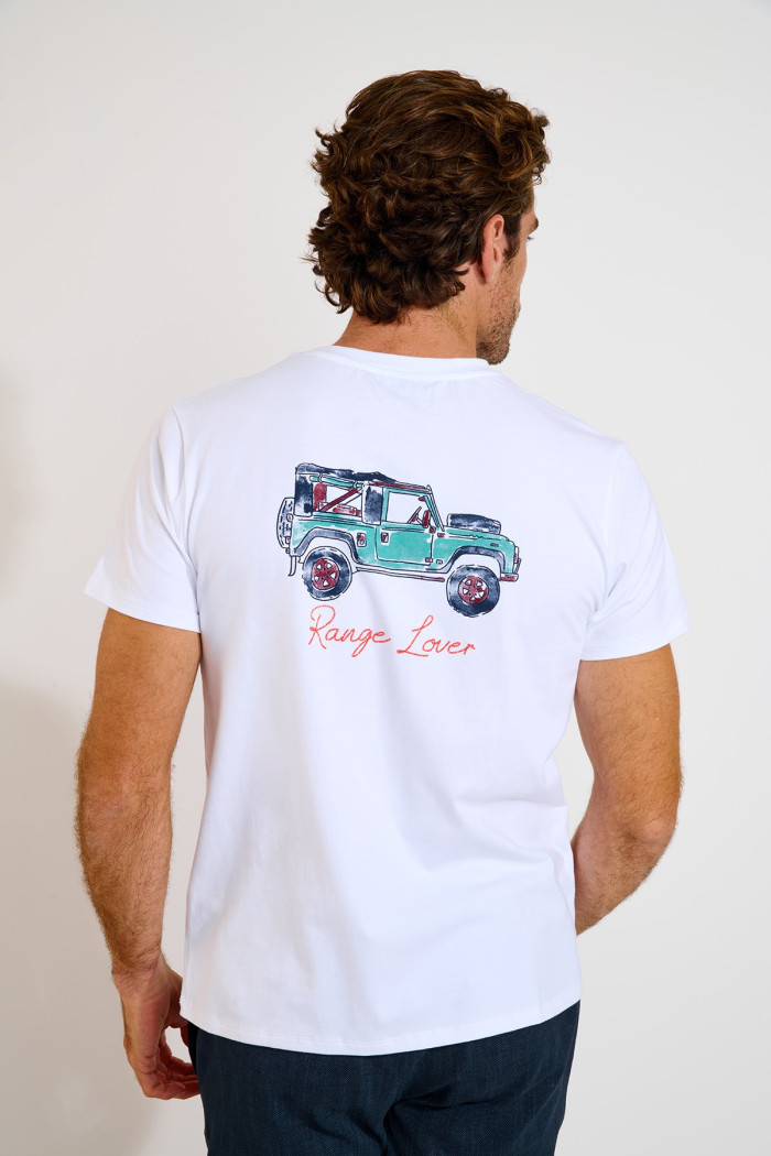 Tshirt blanc THEORANGE CASTELLET