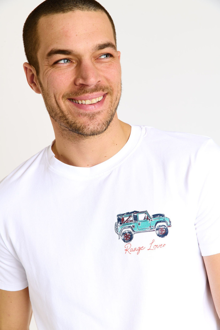 T-shirt Blanc THEORANGE PORTIMAO