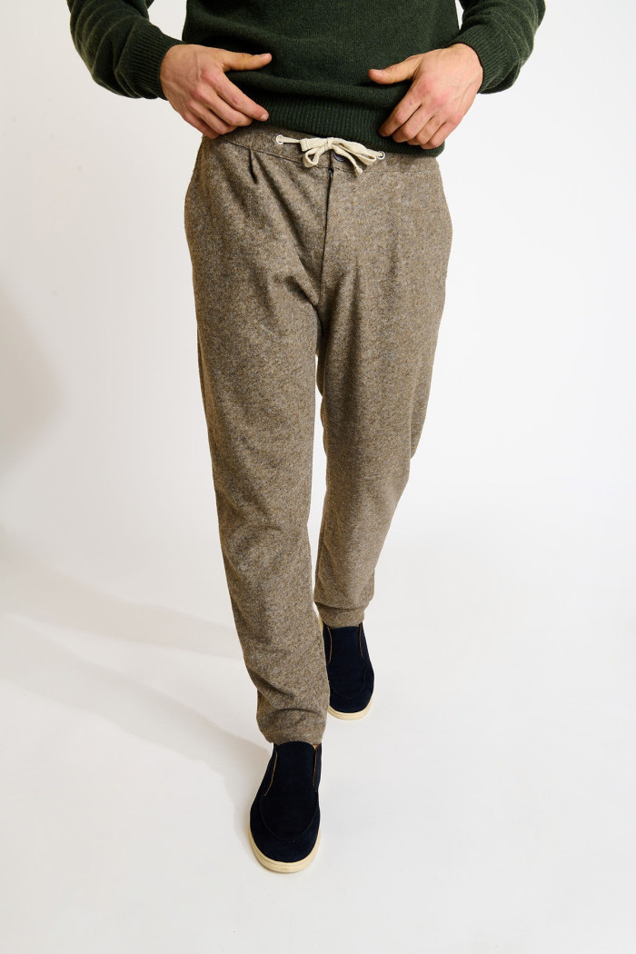 Pantalon marron THOMAS VALENCE