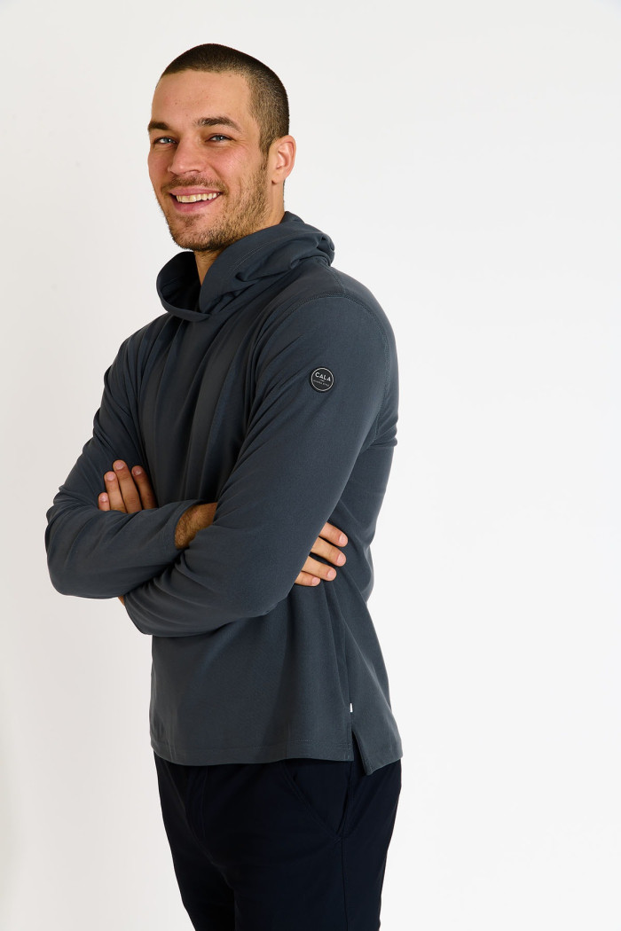 Sweatshirt gris VOLIO CATANE