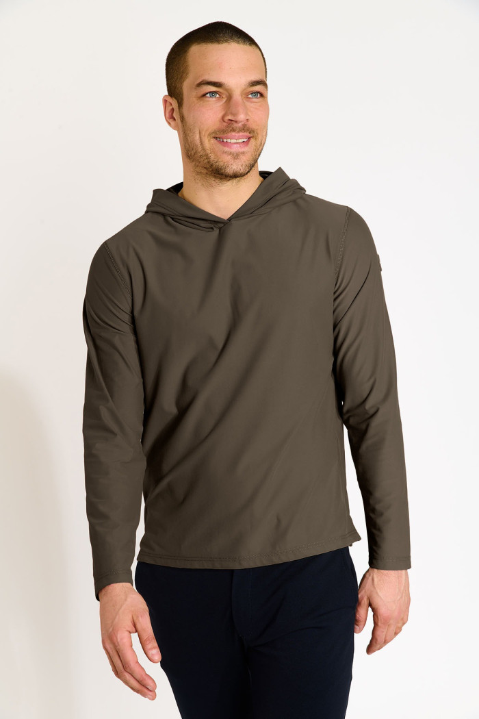 Sweatshirt marron VOLIO CATANE