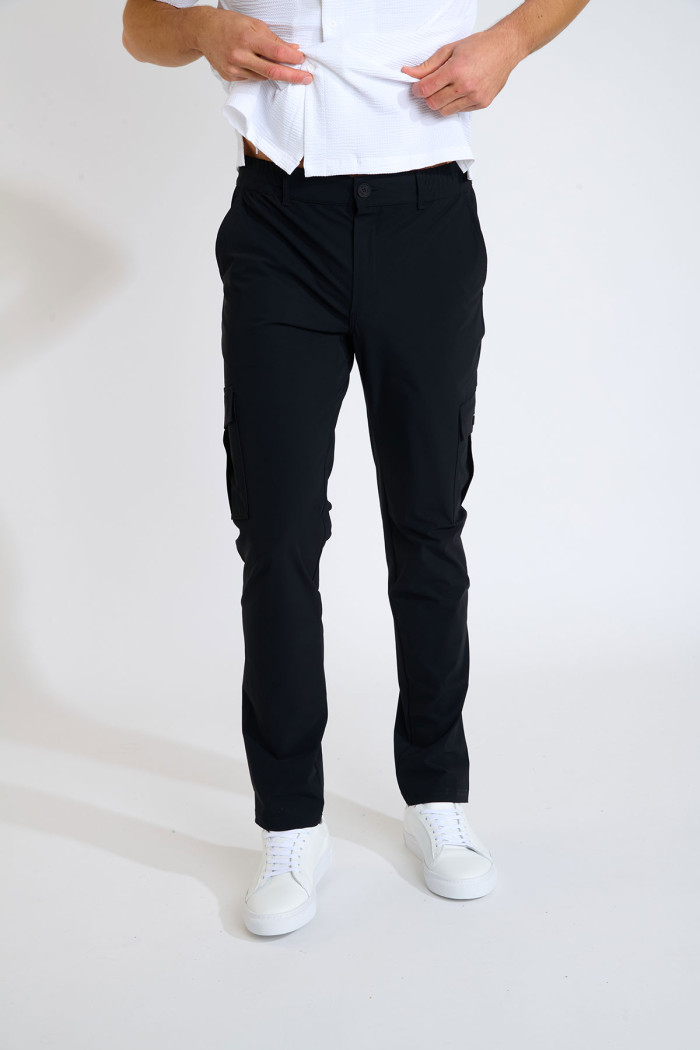 Pantalon noir stretch VICOLO LESCADA