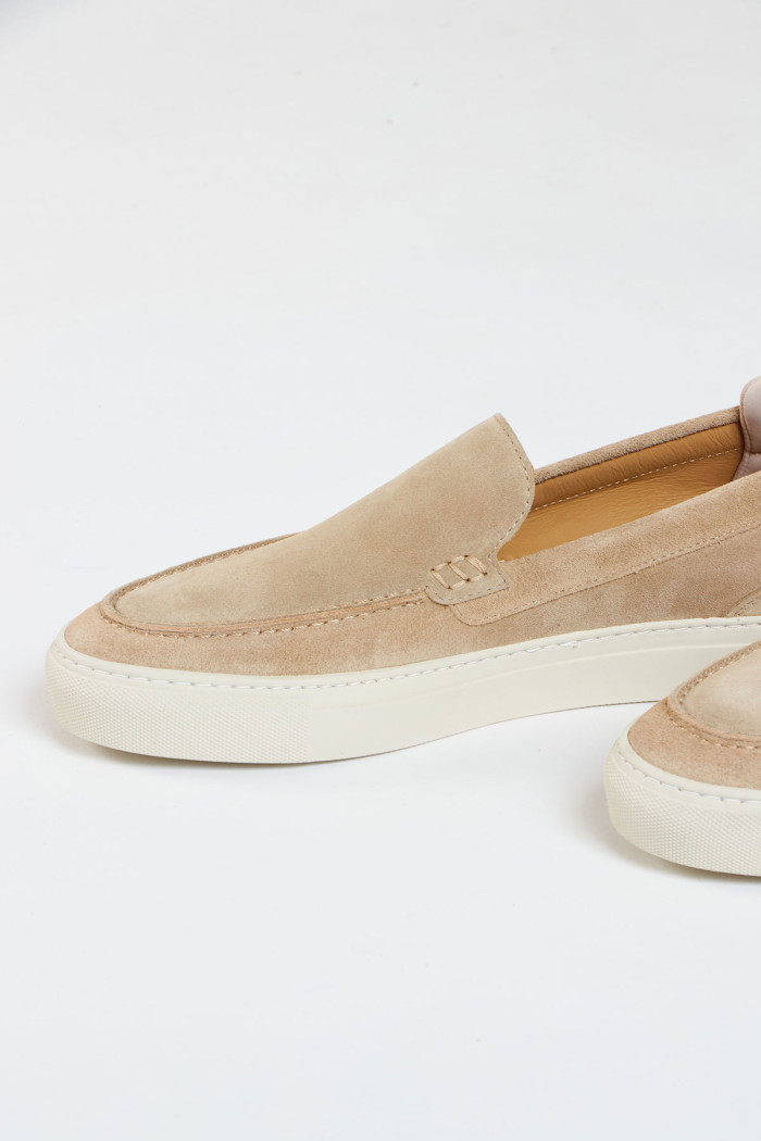 Espadrilles beige cuir FANO MARINELLA