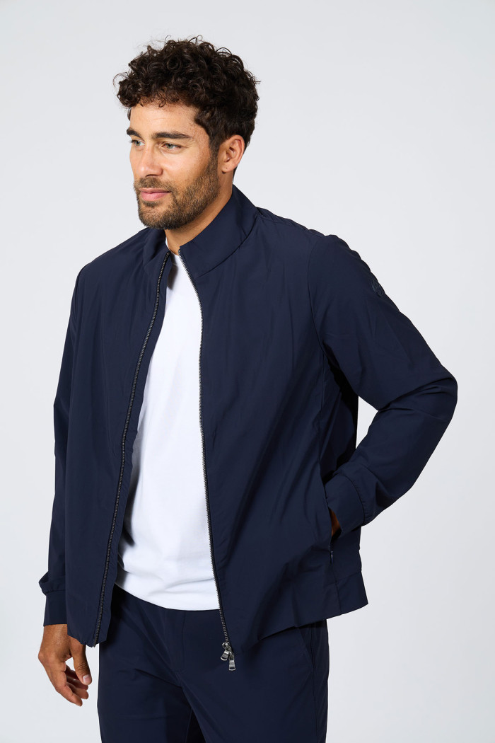 Blouson bleu marine Julien Lescada